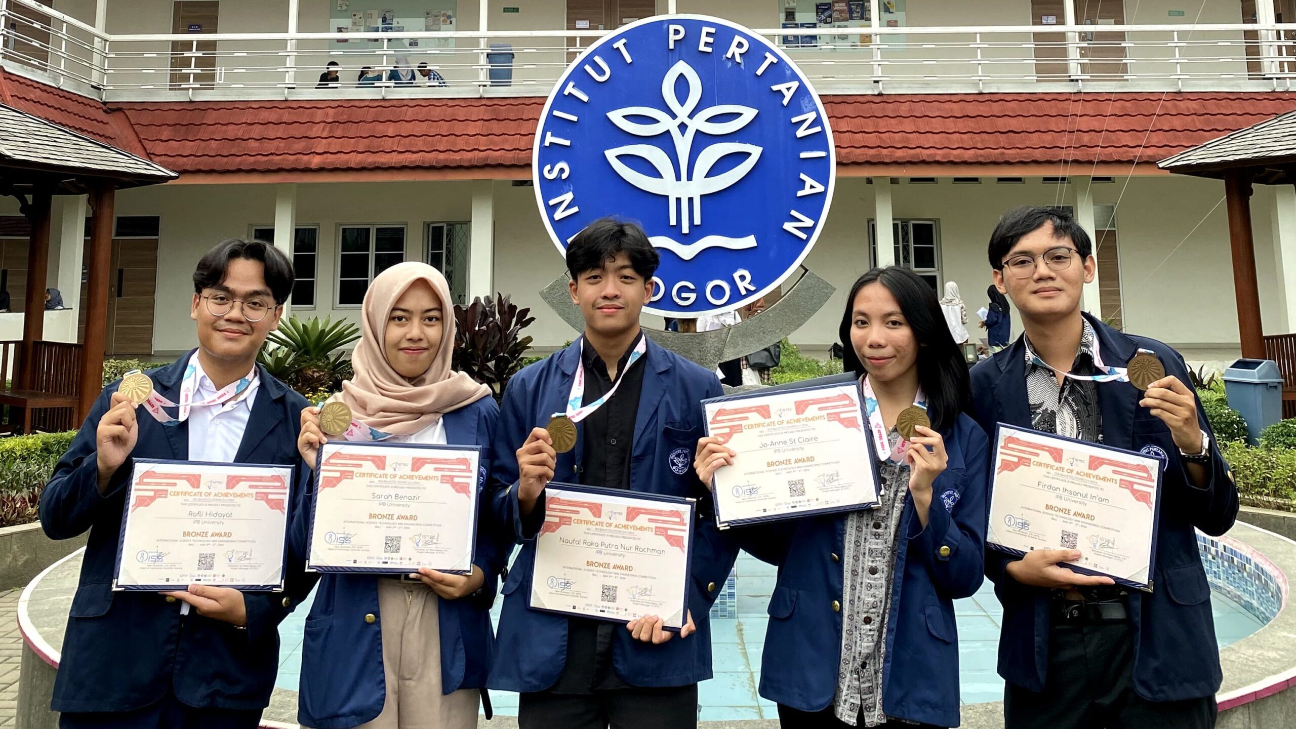 Sekolah Vokasi IPB Raih Bronze Medal dalam Kompetisi Riset Internasional ISTEC 2024 di Bali