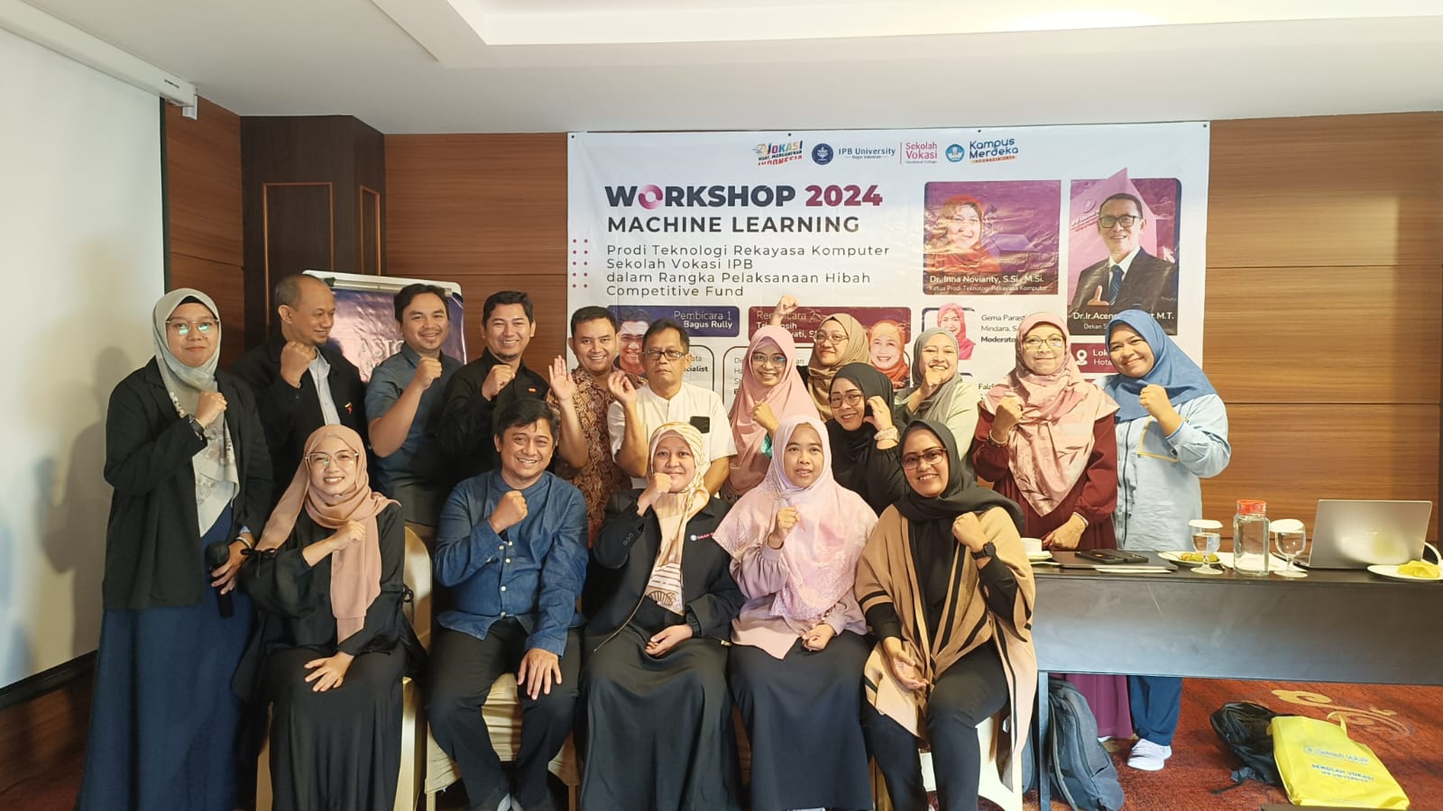 Workshop Machine Learning di Sekolah Vokasi IPB University Tingkatkan Kompetensi Dosen Vokasi