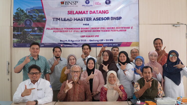 Perkuat Kompetensi Lulusan, LSP Vokasi IPB Laksanakan PRL dan Full Witness Skema Teknisi Perpajakan