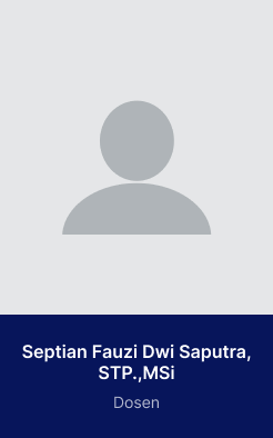 Septian Fauzi Dwi Saputra, STP.,MSi