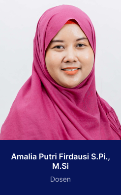 Amalia Putri Firdausi S.Pi., M.Si