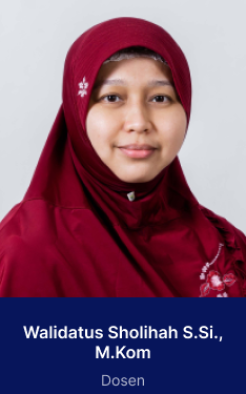 Walidatus Sholihah S.Si., M.Kom