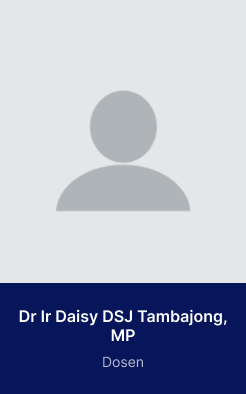 Dr Ir Daisy DSJ Tambajong, MP